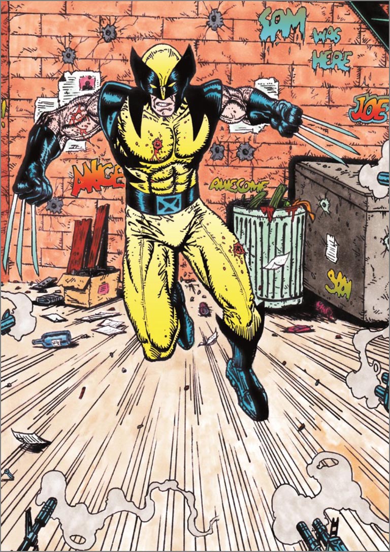 Wolverine attacks