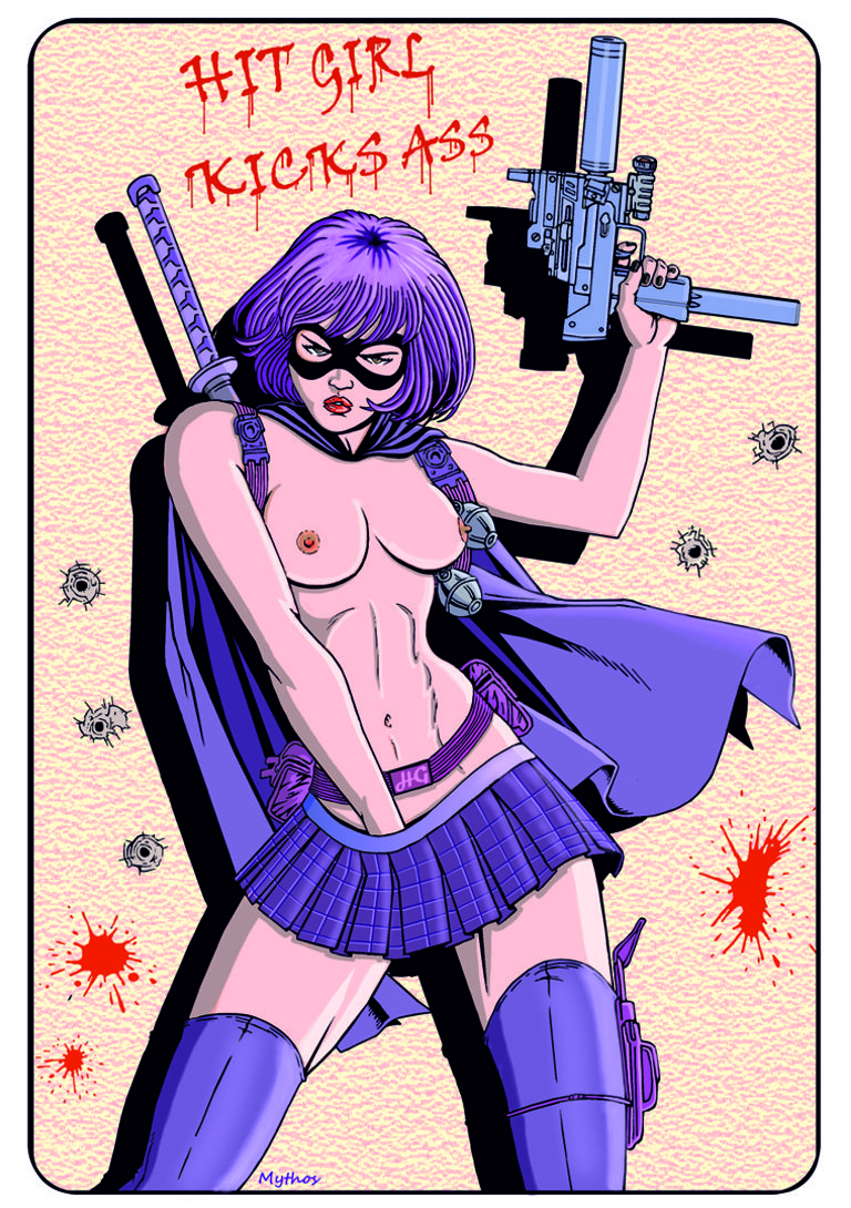 HIT-GIRL SEXY PINUP