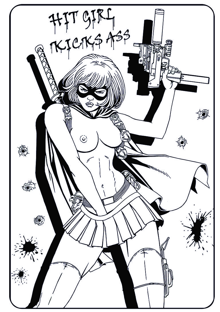 Hit-Girl From Kick Ass Magik Sexy Pin Up