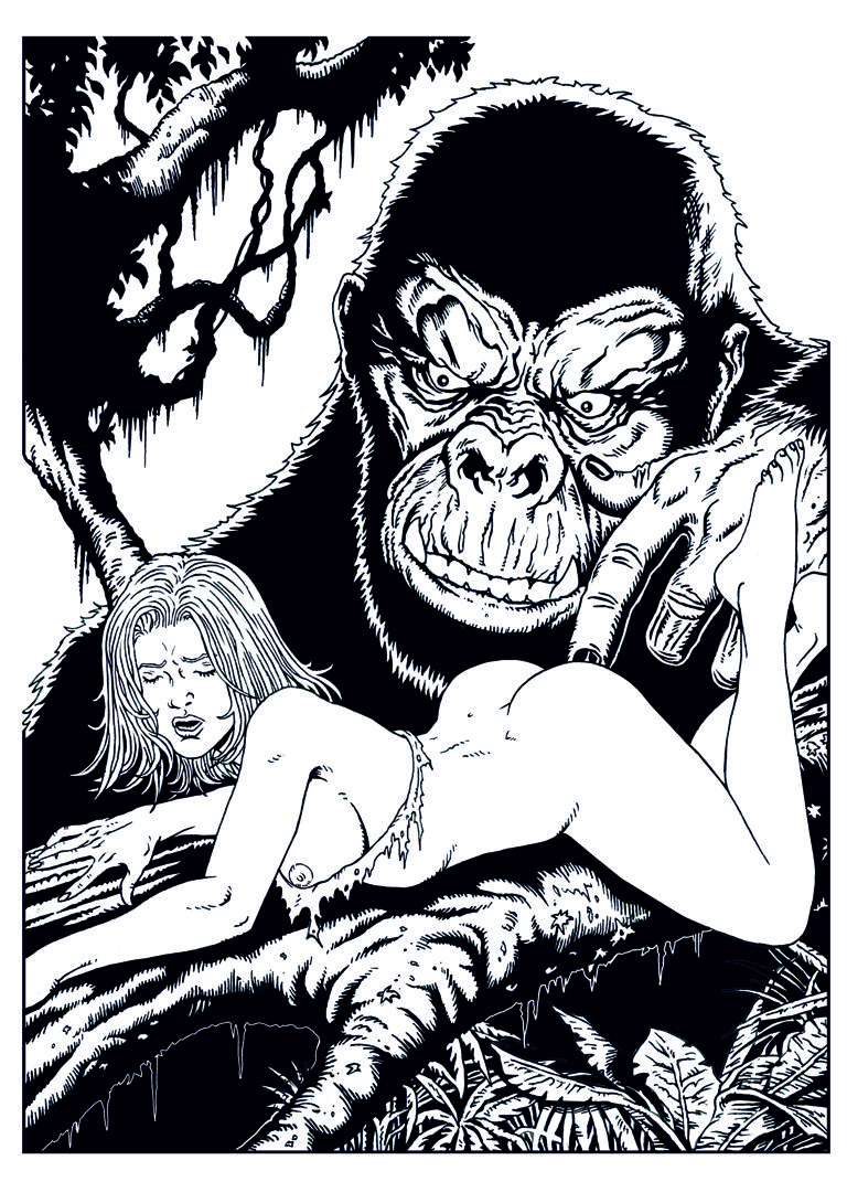 King Kong Sexy Pin Up