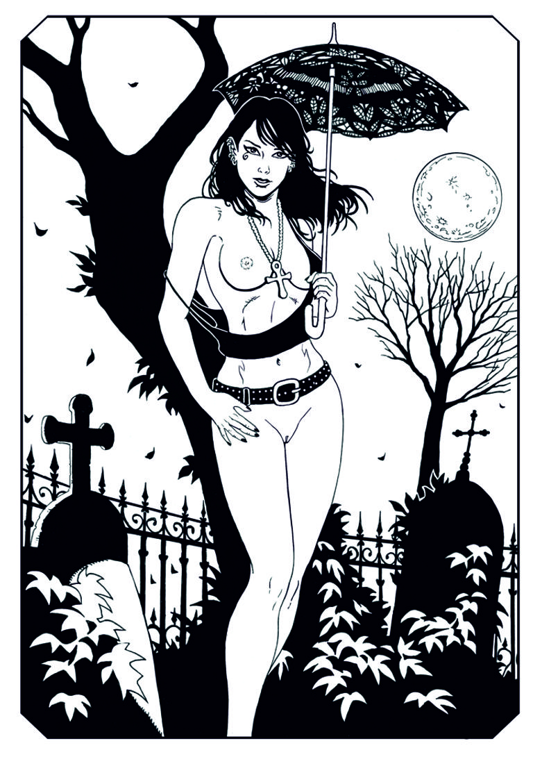 Death - Sandman Sexy Pin Up