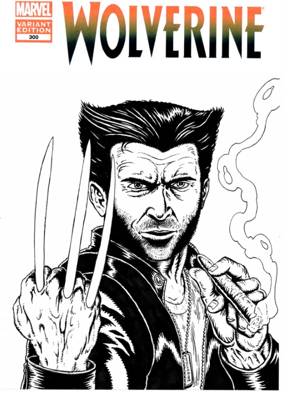 The Wolverine blank cover